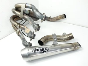 Shark exhaust system Kawasaki ZX10R ZXT00D 06-07 exhaust tuning ellbow bends - Picture 1 of 14