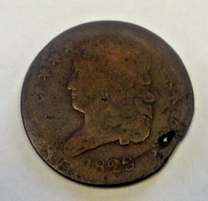 1828 CLASSIC HEAD HALF CENT REDUCED 6/18/24 (2644) - Picture 1 of 2