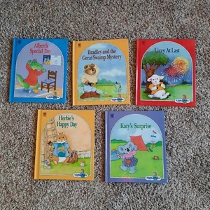 AlphaPets Grolier Children’s Hardcover Books Lot of 5 Vtg 1991 Ages 6-8 Educat - Picture 1 of 5