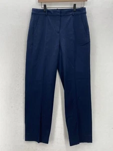 J.Crew Kallie Pants Women's 6 Straight Leg Blue Stretch Casual Career Ankle NWT - Picture 1 of 14