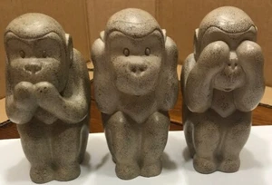 DREI WEISE AFFEN -- SEHEN SIE NICHTS BÖSES, HÖREN SIE NICHTS BÖSES, SPRECHEN SIE NICHTS BÖSES (#530-51) - Bild 1 von 6