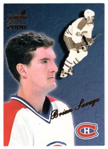 Brian Savage - Montreal Canadiens (Hockey Card) 1999-00 Pacific Aurora # 77 MT