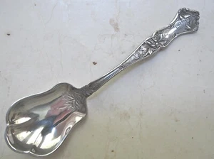 International EDGEWOOD Sterling Sugar Spoon Monogram Free Shipping - Picture 1 of 4