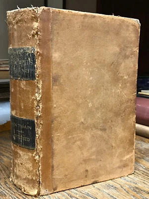 1870 The Innocents Abroad Or The New Pilgrims' Progress, MARK TWAIN Rare Leather Foto 1 de 4