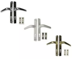 Ferco Upvc Door Handle 70mm Pz 180mm Fixing With Spring Assisted Levers - Picture 1 of 4