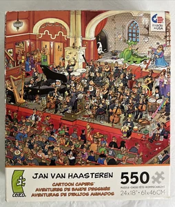 Ceaco Cartoon Capers - St. George And The Dragon - Jan Van Haasteren 550 Pieces - Picture 1 of 6