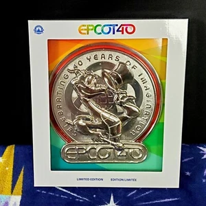 NEW 2022 Walt Disney World Park EPCOT 40th Anniversary Figment Jumbo Pin LE 1000 - Picture 1 of 2