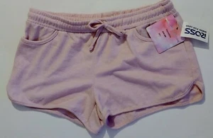 Harmony + Havoc ( By ROSS ) PINK w Pockets Drawstring Pull On Shorts Size Large - Picture 1 of 5