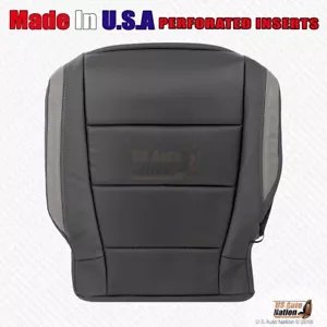 2017 - 2020 Ford F150 Raptor Driver Bottom Perforated Leather Seat Cover Black - Bild 1 von 10