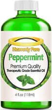 Heavenly Pure Peppermint Essential Oil 100% Natural Peppermint Therapeutic 4oz