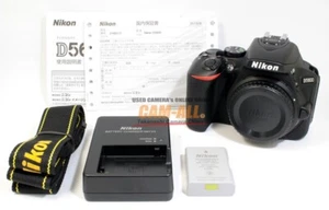 Nikon D5600 Digital SLR Camera DX-Format Black (Body Only) **Near Mint** - Picture 1 of 13