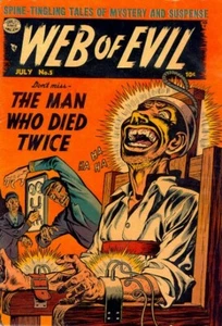 WEB OF EVIL #1-21 FULL RUN ON DVD GOLDEN AGE PRE-CODE HORROR COMICS QUALITY - Picture 1 of 11
