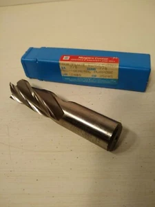 Americas Greatest 7/8" Four Flute Single-End Mill HSS S404 - Picture 1 of 4