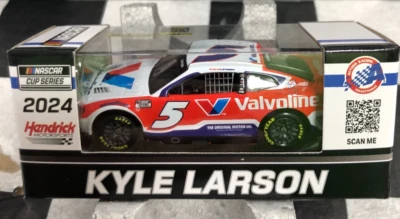Kyle Larson #5 Valvoline 2024 Camaro ZL1 1:64 Echelle CX52465VALKL - Photo 1/4