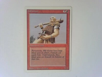 Hill Giant Revised Edition NICE - Magic the Gathering MTG RV - Image 1 of 2