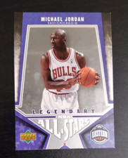 2007/08  Upper Deck # LA-1 MVP Michael Jordan Legendary NBA All-Stars 