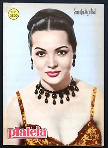 Plateia 1958 Sara Montiel Lauren Bacall Diana Dors Silvana Pampanini - Bild 1 von 8