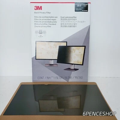 *OB Only Filter* 3M PF200W9B Blk Privacy Filter for 20" 16:9 Widescreen Monitor - Image 1 of 3