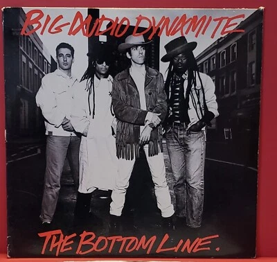 BIG AUDIO DYNAMITE  'the bottom line'  1985 CBS * 12 Inch LP Vinyl record  - Image 1 of 4