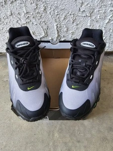 NIKE AIR MAX DN8 (GS) NOIR VOLT CHAUSSURES BASKETS HF7310-005 GS TAILLE 4,5Y - Photo 1/7