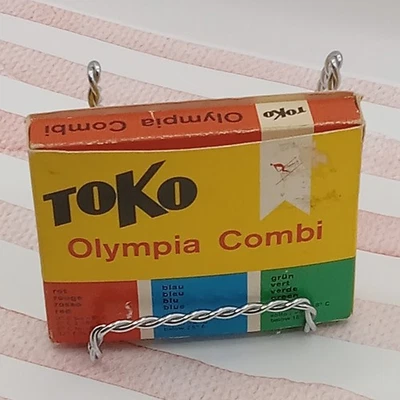 TOKO Olympia Combi SKI Wax Trio Rojo Azul Verde 3x28g/3x1oz av. Suiza Foto 1 de 4