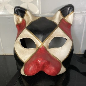 Venetian Mask. Cat. Vintage - Picture 1 of 5