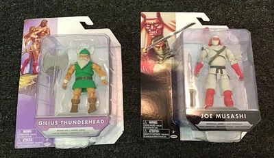 Figura de acción Golden Axe Shinobi Joe Musahi Gilius Thunderhead Sega sin usar, en caja Arcade Foto 1 de 4