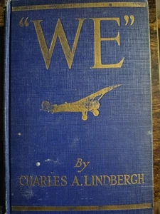 Vintage "We" by Charles A. Lindbergh 1927 Hardcover - Picture 1 of 7