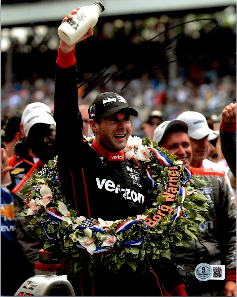 FOTO FIRMADA POR WILL POWER 8X10 BECKETT BAS CERTIFICADO DE AUTENTICIDAD INDY 500 GANADOR 1 Foto 1 de 1
