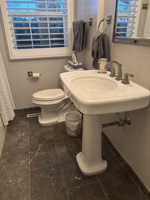 Fregadero de pedestal Kohler edición limitada. 36"H x 30"W x 21" D. Perfecto estado.  Foto 1 de 2