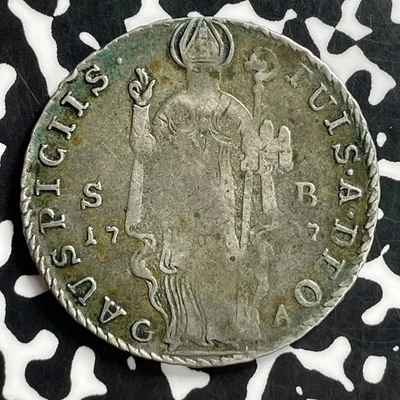 1797-SB Ragusa 1 Ducato Lot#JM9784 Silver! Scarce! - Image 1 of 2