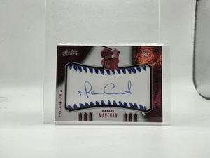 Panini Absolute Blue 2021/50 Rafael Marchan #148 Rookie Auto RC - Imagen 1 de 2