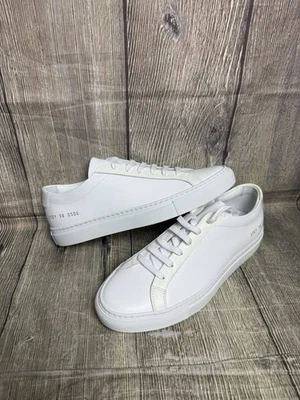 Common projects achilles low woman Shoes Size 38 White Trainers New Genuine - Image 1 of 4