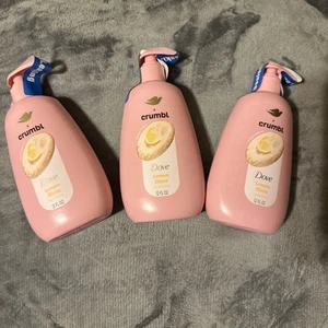 Dove x Crumbl LEMON GLAZE Hand Wash Soap 12 fl oz Limited Edition - LOT OF 4 - Picture 1 of 1