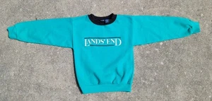 80s/ 90s retro Land's End Boys sweatshirt size 7 Pullover (LL Bean, Gap, Target) - Picture 1 of 7