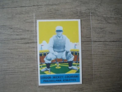 1933 Переиздание Бейсбола Goudey No 6 Гордон Микки Кокрейн-Philadelphia Althletics - Изображение 1 из 2