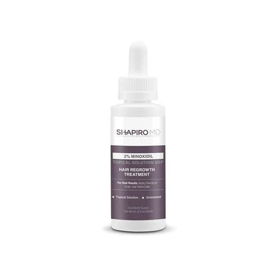 Shapiro MD Hair Growth Experts Minoxidil 2% Solución tópica para mujeres Envío rápido Foto 1 de 4