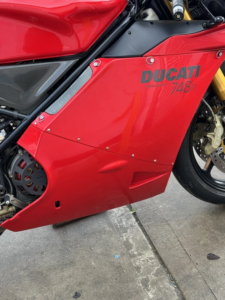 DUCATI 748R 2002 OEM FAIRING SET LEFT RIGHT SIDE FAIRING 998 748 R 996 - Image 1 of 2