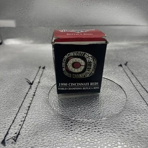 1990 Cincinnati Reds World Series Champions Replica Ring Neu in OVP - Bild 1 von 5