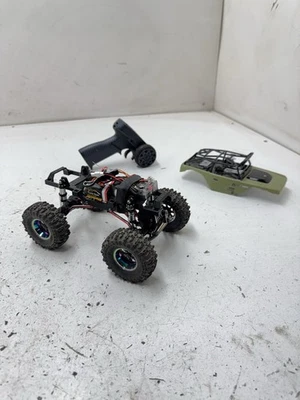 FMS Smasher Fcx24 Injora Build Rc Monster Truck Shock Wheels Brass Servo Link - Image 1 of 4