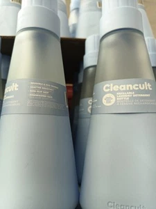 Botella de detergente líquido recargable Cleancult contenedor de vidrio azul 20 oz - Imagen 1 de 1