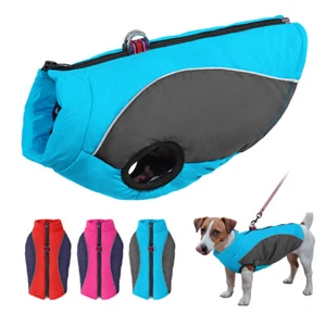 Hundemantel Reflektierend Winter Hundekleidung für kleine mittelgroße Hunde - Bild 1 von 15
