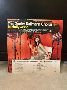 The Gunter Kallmann Chorus - In Hollywood 1968 PROMO LP Vinyl Record FCS-4254* - Picture 1 of 2