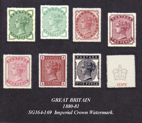 Queen Victoria 1880-81 Set of 7 (forgeries) Cover