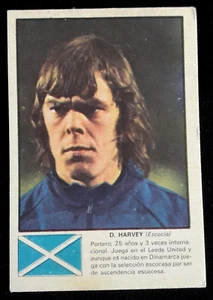 David Harvey Scotland Team 1974 World Cup WM Figuritas Crack Argentina Card - Picture 1 of 4