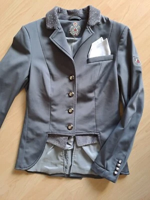 Fairplay Kurzfrack  Turnierjacket "Bea" Gr.36 grau! Top! - Bild 1 von 4