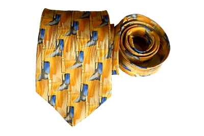 COVINGTON MEN'S TIE YELLOW/STRIPED WIDTH: 3.75" LENGTH: 58" - Image 1 of 3