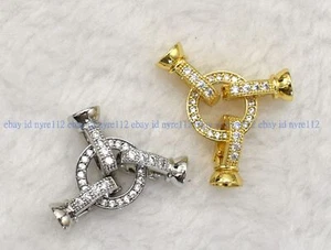 DIY Jewelry Accessories Connector Fastener Clasp for Necklace Bracelet Making - Picture 1 of 15