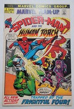 Marvel Team-Up #2 NM Spider-Man & Human Torch 1972 Frightful Four Vintage Bronze