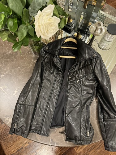 Gucci Bomber Giacca In Pelle Donna